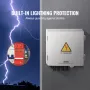 Solcellepanelkombinationsboks 4 strenge 10A til solpanelsystem