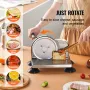 Manual Bread Slicer, 0-6" Adjustable Thickness Cheeser Butter Cutting, Micro-Serrated Stainless Steel Blade, Aluminum Alloy Comm