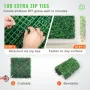 Artificial Boxwood Panel UV 12pcs Boxwood Hedge Wall Panels Artificial Grass Backdrop Wall 20X20" 4cm Green Grass Wall Fake Hedg