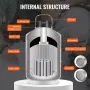 Flydende nitrogenbeholder 10 L aluminiumslegering LN2 container