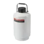 Liquid Nitrogen Tank, 10 L Aluminum Alloy Liquid Nitrogen Container, LN2 Tank Dewar with 6 Canisters and Carry Bag with Straps, 