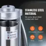 Manuel pølse stuffer 2 l lodret pølse maskine 304 rustfrit stål