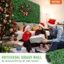 Artificial Boxwood Panel UV 24pcs Boxwood Hedge Wall Panels Artificial Grass Backdrop Wall 20" X 20" 4 cm Green Grass Wall Fake 