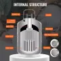 Flydende nitrogenbeholder 3 L aluminiumslegering LN2 container