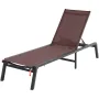 Chaise Lounge Chairs Outdoor, Aluminum Patio Lounge Chairs with Adjustable 5-Position, Folding Pool Lounge Chairs Recliner and F