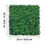 Artificial Boxwood Panel UV 24pcs Boxwood Hedge Wall Panels Artificial Grass Backdrop Wall 20" X 20" 4 cm Green Grass Wall Fake 