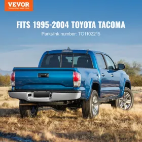 Bagerste trin kofanger krom stål kofangermontering for 1995-2004-Toyota Tacoma