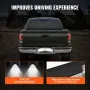 Rear Step Bumper, Compatible with 1995-2004-Toyota Tacoma, Chrome Steel Back Bumper, Assembly Replacement Rear Bumper with Licen