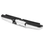 Rear Step Bumper, Compatible with 1995-2004-Toyota Tacoma, Chrome Steel Back Bumper, Assembly Replacement Rear Bumper with Licen
