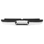 Rear Step Bumper, Compatible with 1995-2004-Toyota Tacoma, Chrome Steel Back Bumper, Assembly Replacement Rear Bumper with Licen