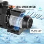 Swimmingpoolpumpe, 1,5 hk 1100 W over jorden poolpumpe, max