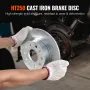 Bagerste bremsekit Bremsotorer Bremseklodser Udskiftning Kit