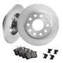 Bagerste bremsekit Bremsotorer Bremseklodser Udskiftning Kit