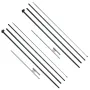 Feather Flag Pole Kit, 2 Packs Swooper Flag Pole 16.3 ft, Sign Flag Poles for Business Advertising Flags Outdoor, with Ground St