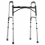 Foldende Walker Aluminium Mobility Walker Aid med justerbar
