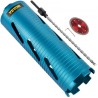 Dry Core Drill Bit, 3.5" / 88.9 mm Diameter 5/8"-11 Threaded, 9.5" / 241.3mm Depth Diamond Coring Bore Tool with a Pilot Bit "