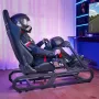 Racing Wheel Stand For Logitech G923/G920/G29, Heavy Duty Steel Driving Simulator Cockpit-Thrustmaster T248P, Steering Wheel Bra