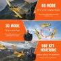 RC -flytræner fly EPP Foam RC Plan Toy 2.4 GHz Fjernbetjening