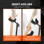 Tripod Guitar Stand Floor-Standing Foldable 900-1200 mm (35.4-47.2 in) Adjustable Height