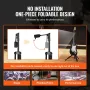 Tripod Guitar Stand Floor-Standing Foldable 900-1200 mm (35.4-47.2 in) Adjustable Height