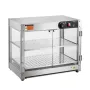 2-lags kommerciel madvarmer Display bordplade Pizza Kabinet med