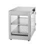 2-Tier Commercial Food Warmer Display, 800W Food Display Warmer with Light to Enhance Food Display, 30℃~85℃ Temperature Control,