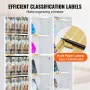 Media Storage Cabinet, 9-layer DVD Shelf Holds up to 756 CDs, Adjustable CD Shelves 27 Compartments, Protects & Organizes Music,