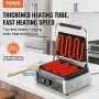 Commercial Panini Press Grill Electric Sandwich Maker Griddle Plate 35.6x22.9 cm