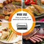 Commercial Panini Press Grill Electric Sandwich Maker Griddle Plate 35.6x22.9 cm