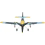 RC Plane, 2.4GHZ 3 Channel Remote Control Airplane with 6-Axis Gyro Stabilizer, Ready to Fly Fighter Aircraft Plane Toy with 2 B