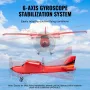 RC Plane, 2.4GHZ 2 Channel Remote Control Airplane with 6-Axis Gyro Stabilizer, Ready to Fly Aircraft Plane Toys with 2 Batterie