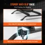 5-Space Guitar Stand, Hold Up to 5 Guitars, Floor-Standing Multiple Guitars Display Foldable Rack with Anti-Slip Base Security P