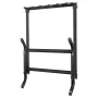 5-Space Guitar Stand, Hold Up to 5 Guitars, Floor-Standing Multiple Guitars Display Foldable Rack with Anti-Slip Base Security P
