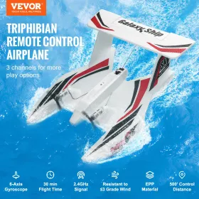 RC -fly amfibisk EPP skum RC -plan legetøj med 2,4 GHz