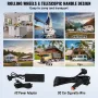 Portable Car Refrigerator, 12 Volt Car Refrigerator Fridge, 40 L / 42.3 qt Dual Zone Portable Freezer, -4℉-68℉ Adjustable Temper