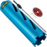 Dry Core Drill Bit, 3" / 76.2mm Diameter 5/8"-11 Shank Arbor with a Pilot Bit & 4.5" Blade, 9.5" / 241.3mm Depth Diamond "
