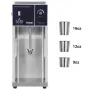 Ice Cream Blender, 400W High-Speed Ice Cream Maker Mixer Stir Machine 4200RPM, Stepless Speed Adjustment, 304 Stainless Steel Ic