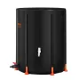 Collapsible Rain Barrel, 53 Gallon/201 L Portable Rain Water Collection Barrel, PVC Rainwater Collection System with Spigots and
