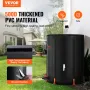 Collapsible Rain Barrel, 66 Gallon/250 L Portable Rain Water Collection Barrel, PVC Rainwater Collection System with Spigots and