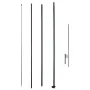 Fjerflagstangkit Swooper Flag Pole Set 16,3 ft med en jordstang