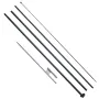 Fjerflagstangkit Swooper Flag Pole Set 16,3 ft med en jordstang