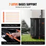 Collapsible Rain Barrel 378.5 L Rain Catcher with Spigots and Overflow Kit