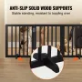 Fritstående hundeport 24x60 tommer fritstående kæledyrsport