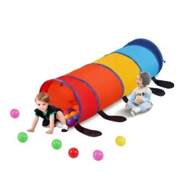 Kids Play Tunnel Tent for Toddlers, Colorful Pop Up Caterpillar Crawl Tunnel Toy for Baby or Pet, Collapsible Gift for Boy and