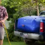 Portable Water Storage Bladder 999.3 L 1000D PVC Collapsible Water Tank