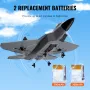 RC flyflyke Epp Foam RC Plane Legetøj med 2,4 GHz fjernbetjening