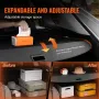 Retractable Cargo Cover for Toyota, Upgraded Waterproof Trunk Cover Security Shield Shade for Toyota RAV4 2019-2025 5-Seater, UV