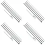 Fjerflagstangkit 4 pakker Swooper Flag Pole 16,3 ft med