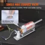 Manual Sausage Stuffer, 2.5 L / 6 LBS Horizontal Sausage Machine with U-type Clamp, Made of Food-Grade Stainless Steel, Includes