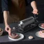 Manual Sausage Stuffer, 2.5 L / 6 LBS Horizontal Sausage Machine with U-type Clamp, Made of Food-Grade Stainless Steel, Includes